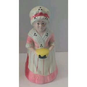 Primitive Kitchen Spoon Brush Holder/planter Lady Farm Shabby